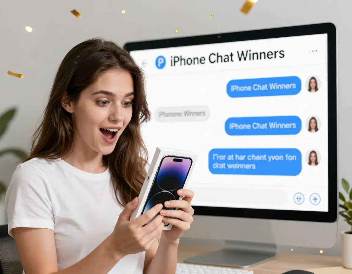 New iPhone Giveaway — Join the Chat