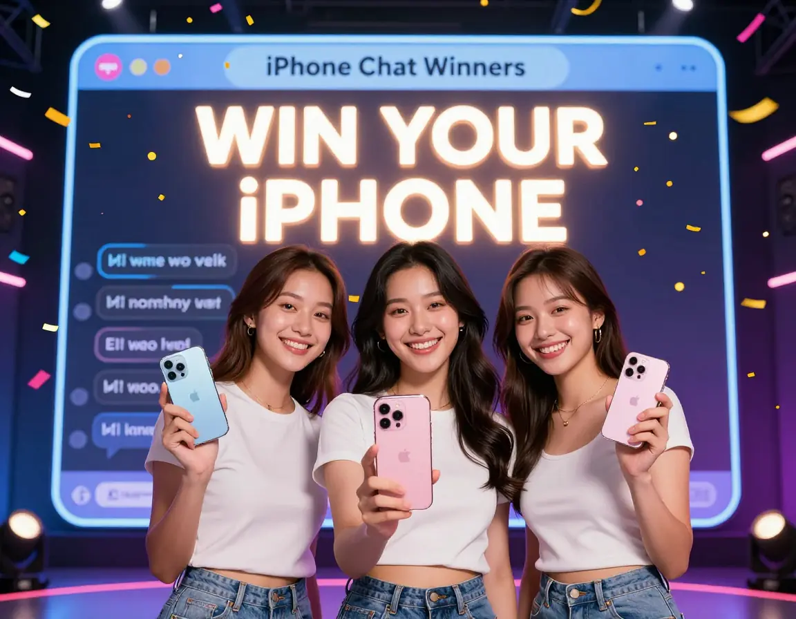 3 Minutes in Chat = Chance to Win an iPhone