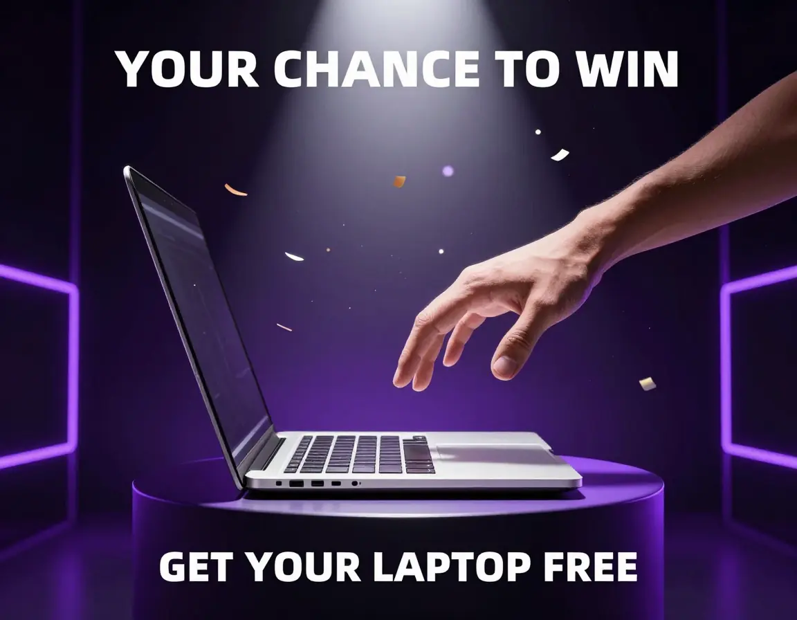 Spin Now — You Could Win a Laptop
