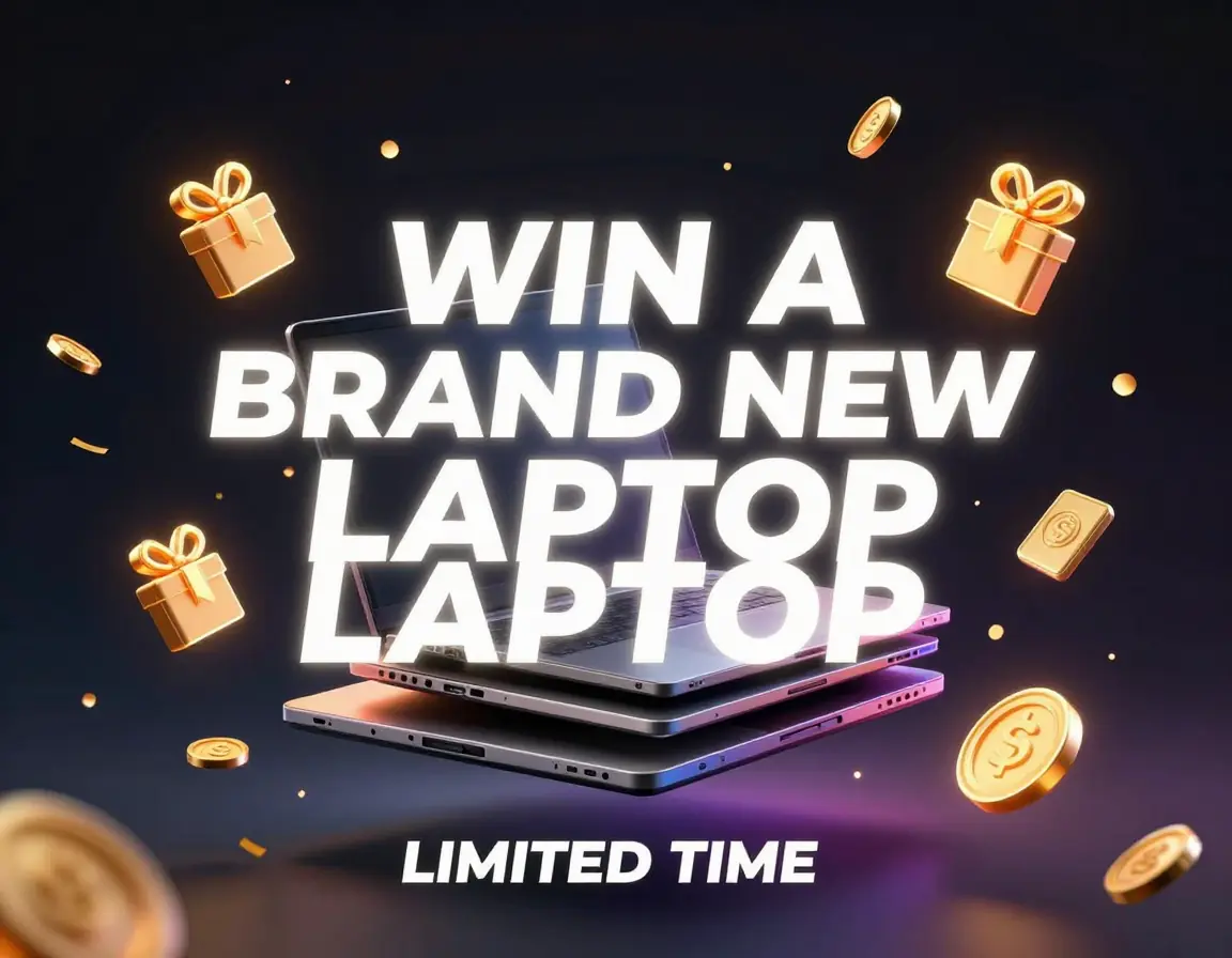 Spin Now — You Could Win a Laptop